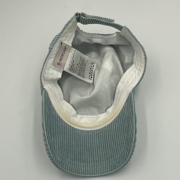 MONCLER Corduroy Baseball Cap With Logo - Picture 8 of 9